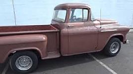 1958 Chevrolet Apache big window with side step