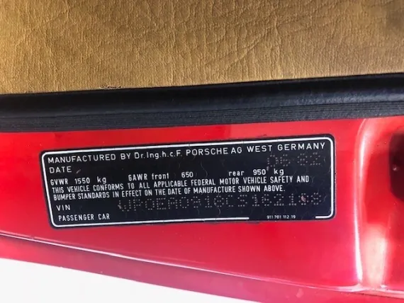 Vehicle Image 10 - 1982 Porsche 911SC Targa - ONE very careful owner