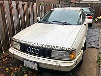 1991 Audi Quattro Coupe 5 speed manual project car