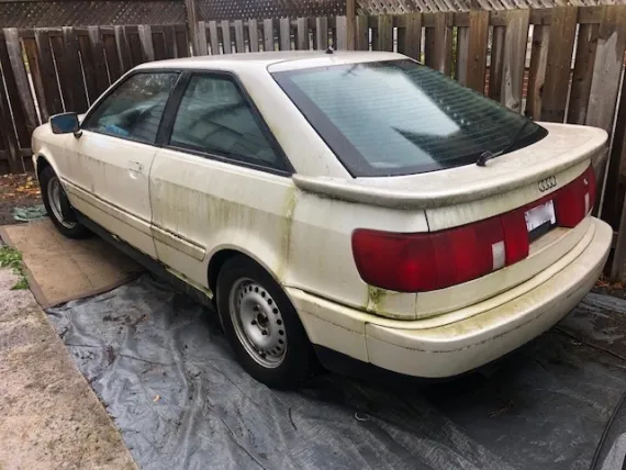 Vehicle Image 13 - 1991 Audi Quattro Coupe 5 speed manual project car