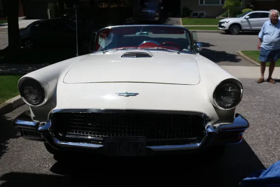 Vehicle Image 13 - 1957 Ford Thunderbird 2 door convertible with Port Hole hardtop