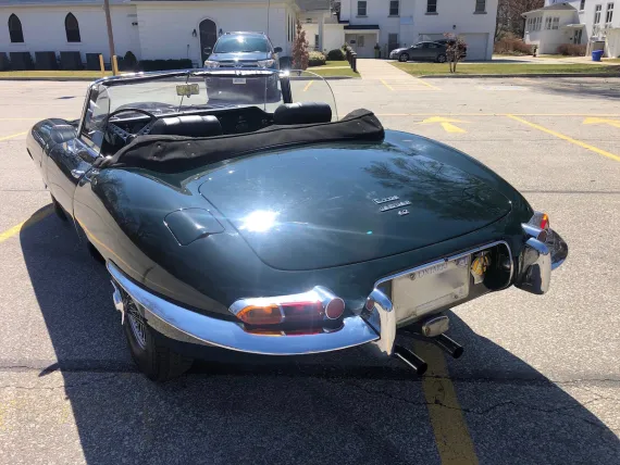 Vehicle Image 11 - 1968 Jaguar E Type Roadster Series 1.5 BRG