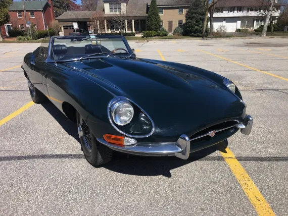 Vehicle Image 14 - 1968 Jaguar E Type Roadster Series 1.5 BRG