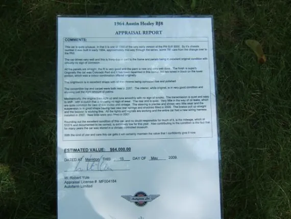 Vehicle Image 1 - 1964 Austin Healey 3000 BJ8 PHASE 1