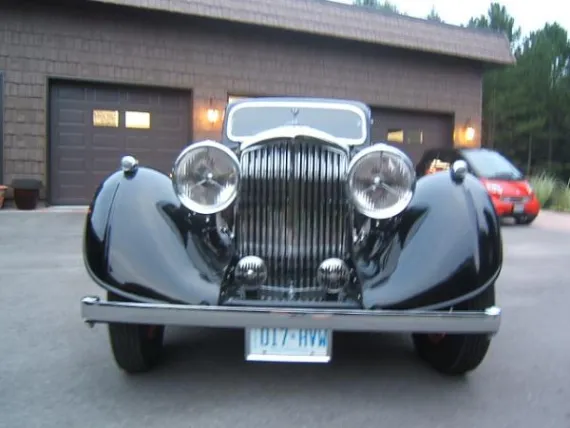 Vehicle Image 9 - 1936 Bentley 4 1/4 Pillarless Coupe