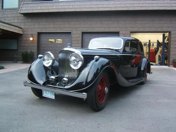 Vehicle Image 13 - 1936 Bentley 4 1/4 Pillarless Coupe