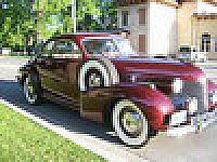 1940 Cadillac Twin Sidemount Coupe