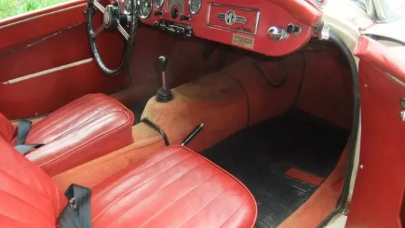 Vehicle Image 13 -  1958 MG A Roadster Black/Red Original