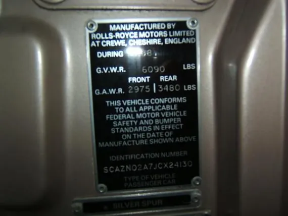 Vehicle Image 9 - 1988 Rolls Royce Silver Spur