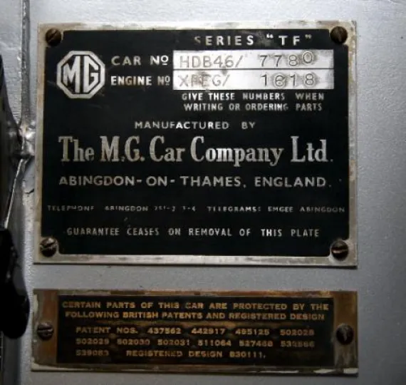 Vehicle Image 2 - 1955 MG TF 1500