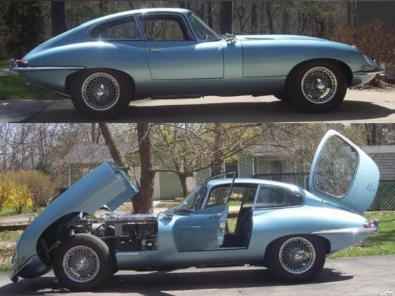 Vehicle Image 4 - 1966 Jaguar XKE FHC