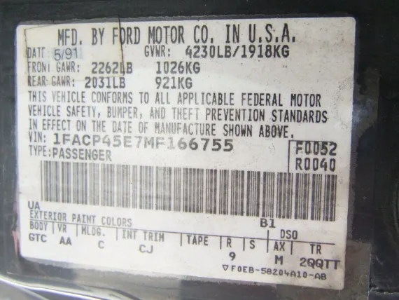 Vehicle Image 2 - 1991 Ford Mustang Convertible
