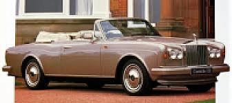 1967-1990 Rolls-Royce Corniche convertible