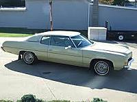 1971-76 Chevrolet Caprice or Impala 2 door or convertible