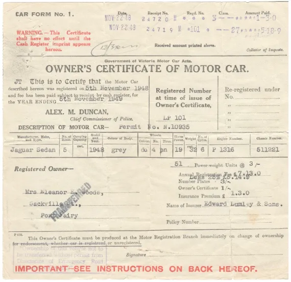 Vehicle Image 10 - 1948 Jaguar MKIV
