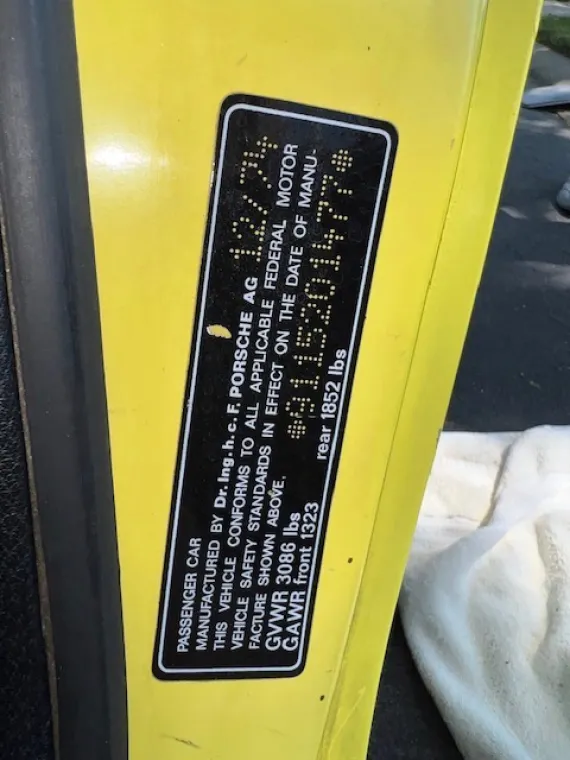 Vehicle Image 12 - 1975 Porsche 911S, 2 owner, full documented mechanical history
