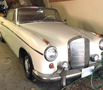 FOR SALE: 1959 Mercedes-Benz 220S Cabriolet