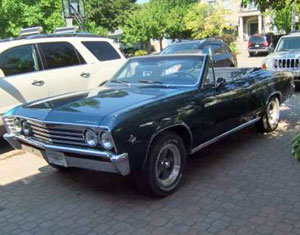 Restored 1967 Chevrolet Malibu Convertible For Sale