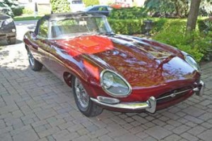 Red 1967 E Type Roadster For Sale  