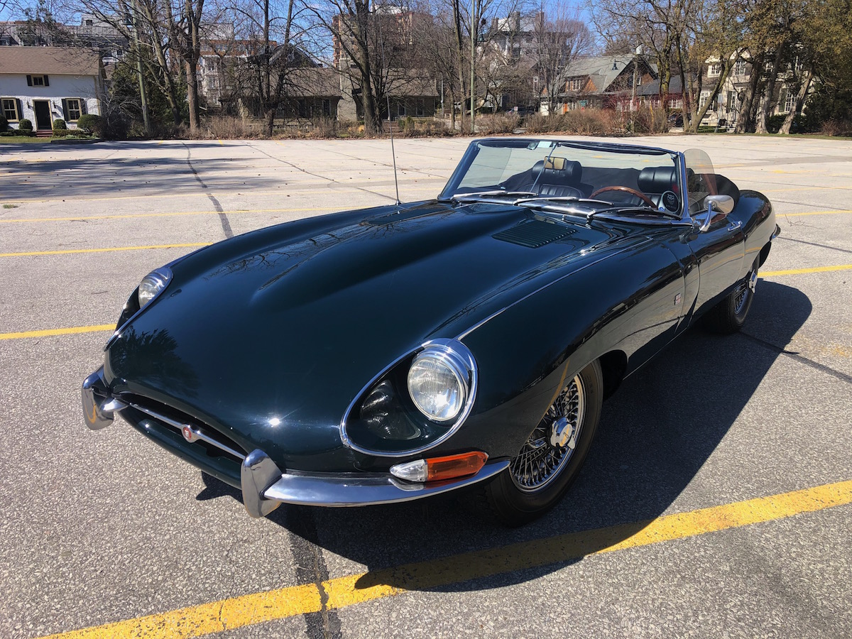 1968 Jaguar E Type Roadster Series 1.5 BRG