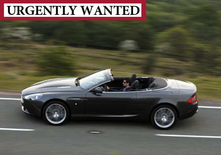 Wanted: Aston Martin Volante 2005-07